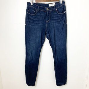Pistola mid rise ankle straight leg blue jeans 28